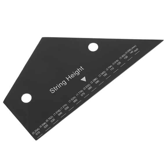 Raindrops Guitar String Action Gauge Guitar String Height Measuring Ruler Acoustic Guitar Tool