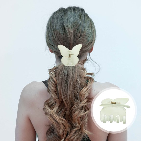 Raindrops Butterfly Hair Accessories for Women Hair Clip Styling Green 1Set