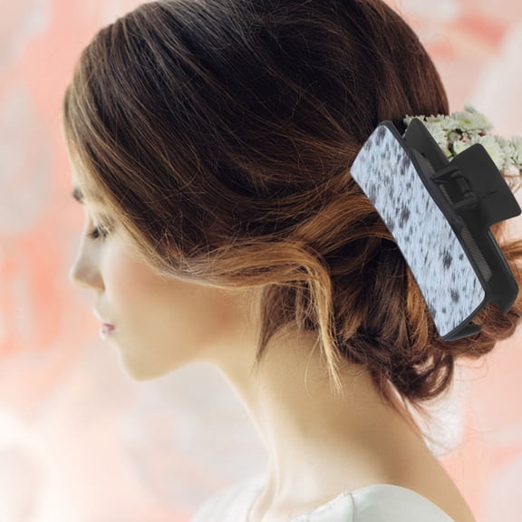 Raindrops Multi-Color Hair Clip for Thick Hair, 1 Piece, and Stylish for Everyday Use