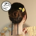 thumbnail image 1 of FOMIYES Black Elastic Hair Band Bowknot Hair Tie Multifunctional Use, 1 of 8