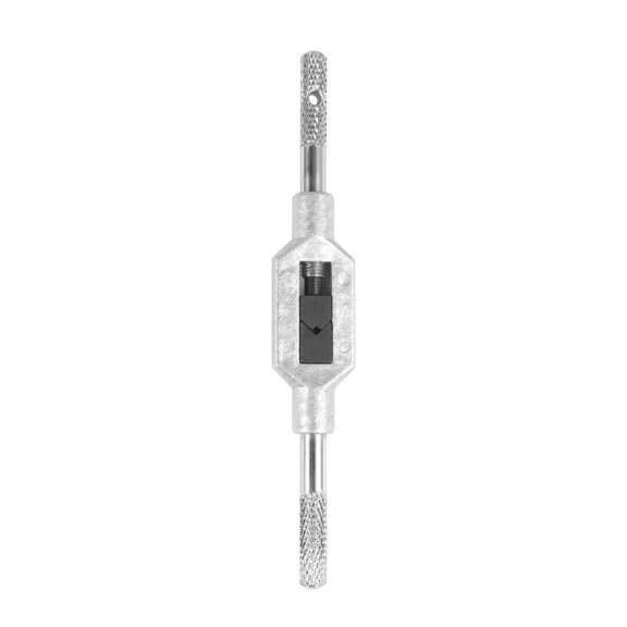 Raindrops Hand Tap Wrench Tapping Reamer Tool Crimping Rethreading Silver