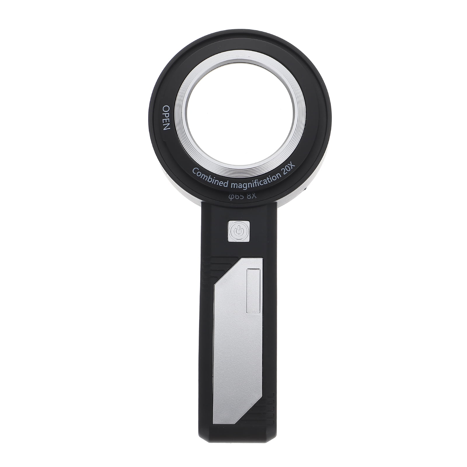 Raindrops Handheld LED Lighted Magnifier 10X 15X 20X Jewelry Loupe for