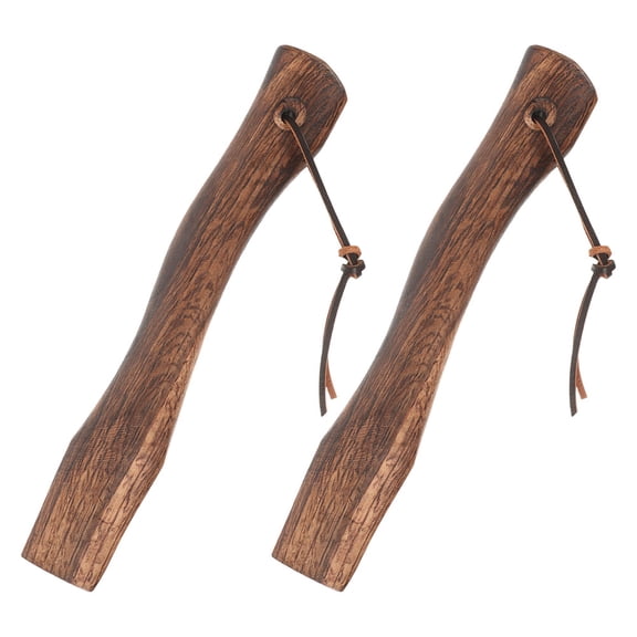 Raindrops Handle 2Pcs Wood for Hunting and Survival Needs
