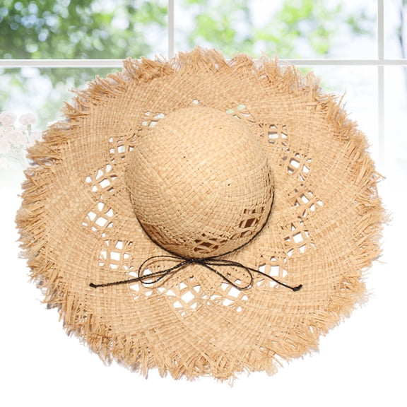 Raindrops Khaki Sun Hat UV Protection for Women Summer 1Pack 17.7 x 17.7 x 4.3in