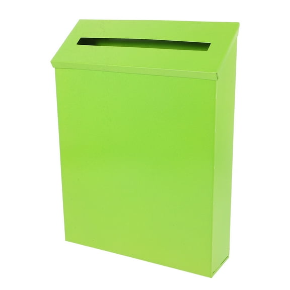 Raindrops  Hanging Mail Organizer Home Mailboxes Mount Office Light Green