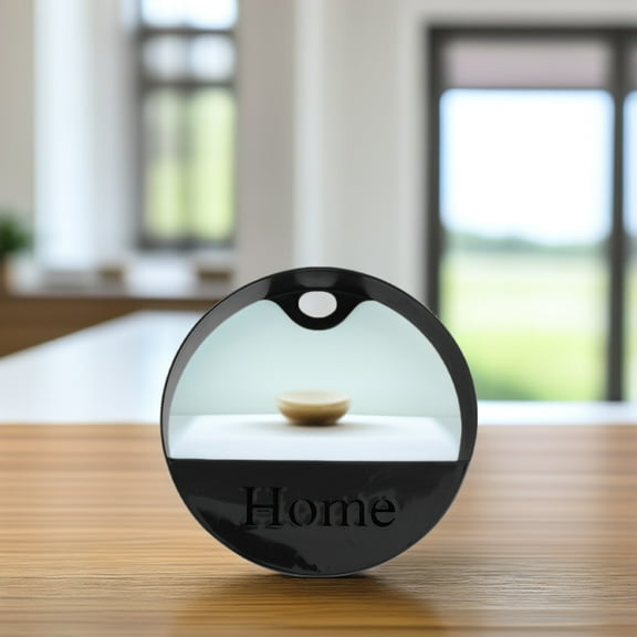 Raindrops Hanging Wall Planters 3Pcs Plastic Wall Mounted Planter for Indoor Use 12.0Inch Black Modern Design