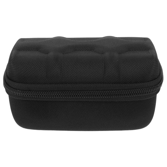 FOMIYES Black Hard Watch Organizer Case, Portable Shockproof Travel Storage Box for Automatic Watches and Accessories