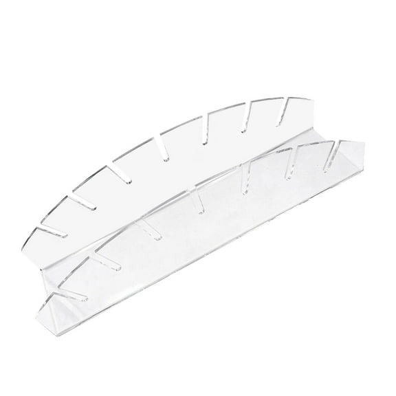 Raindrops Transparent Acrylic Hat Display Stand for Desktop Storage Small Size Safe and Practical