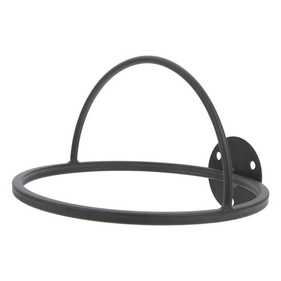 Raindrops Hat Displaying Shelf Iron Wall-mounted Hat Racks for Shopkeepers 1Set
