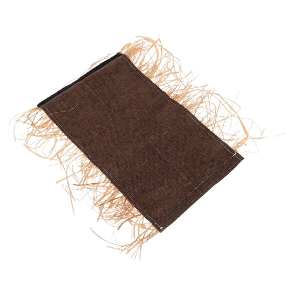 Raindrops Hay Made Bunny Tunnel for Rabbit and Hamster Activity with Easy to Clean Hideout