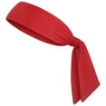 thumbnail image 1 of Raindrops Head Tie Sports Headband Tie Headband for Running Working Out Tennis Karate Athletics Pirate Costumes (Red), 1 of 7