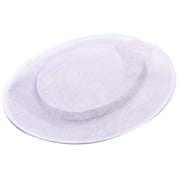 Raindrops Black Cooling Cap for Women, White Cocktail Hat, Stylish Comfortable Headpiece, Fashionable Accessory