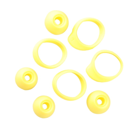 Raindrops Professional Yellow Earphone Cover Replacements for