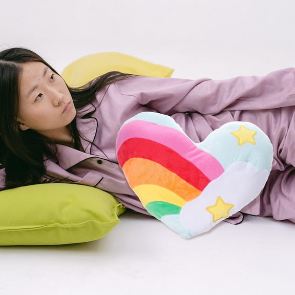 Raindrops Heart Bolster Heart-shaped Toddler Child