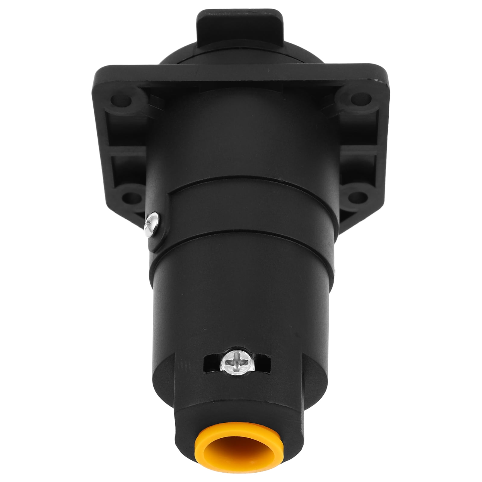 Raindrops Heavy Duty 7 Pin Trailer Plug Truck Receptacle Socket  Waterproof Trailer Light Wiring Connector for Ideal for Tow Hitch  RV and Boat 12V US Plug