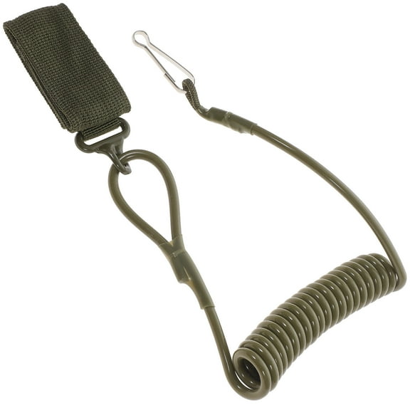 Raindrops Heavy Duty Lanyard Miss Rope Kayak Leash Fishing Rod Tie 45X2CM Green