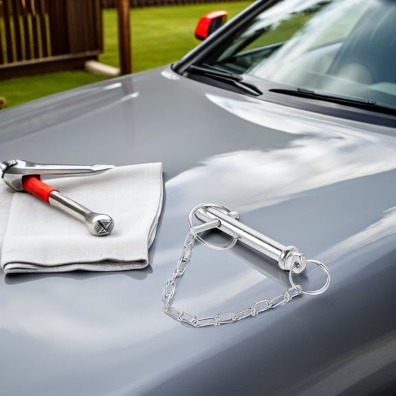 Raindrops Heavy Duty Trailer Pin for Secure Axle Mounting, Jack Stand Support, and Trailer Stability