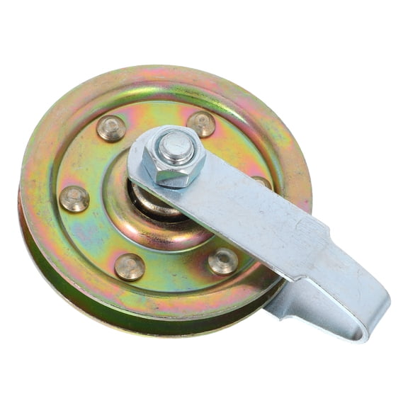 FOMIYES Heavy Duty Sliding Door Roller Wheel Trolley Assembly with Steel Construction