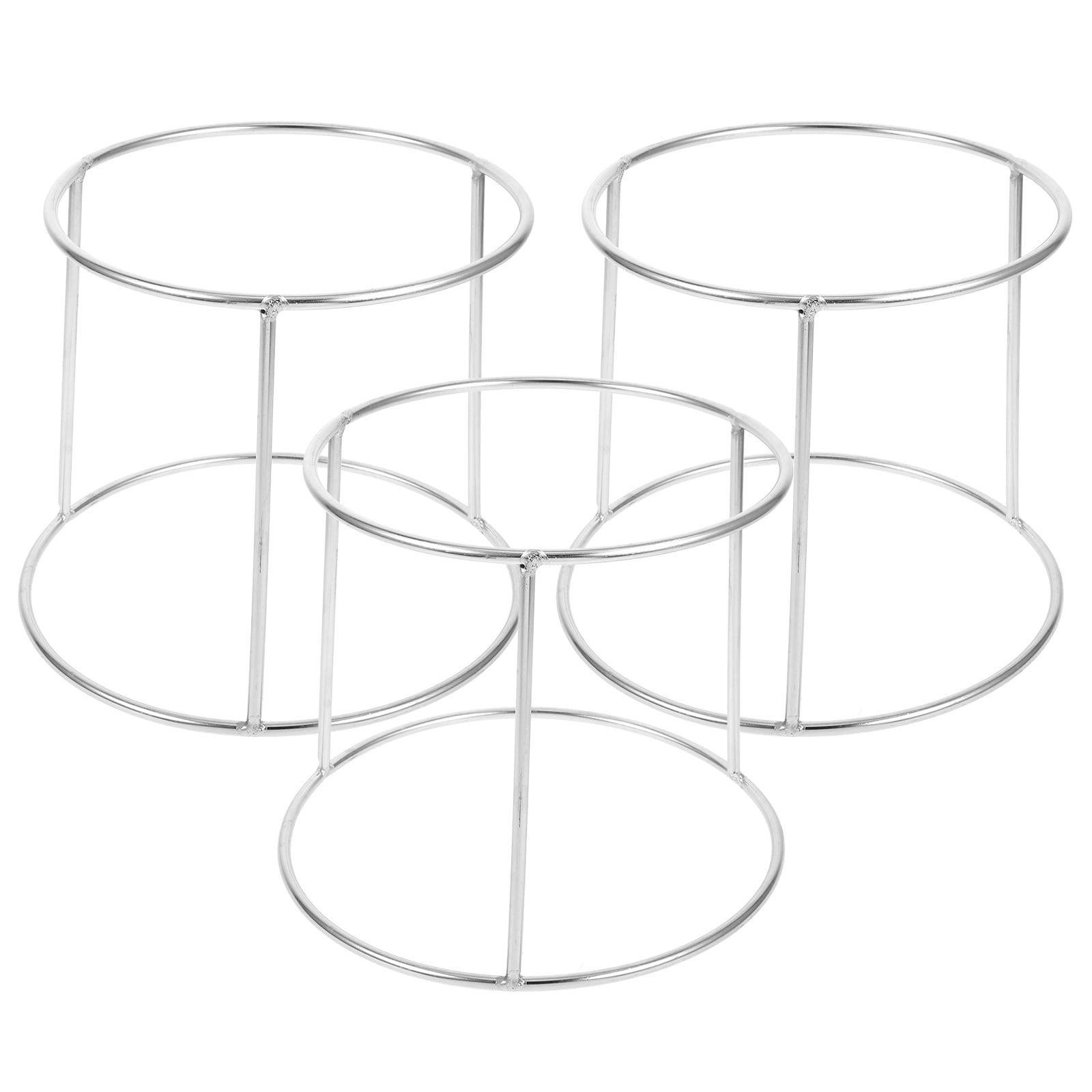 Raindrops Hemoton 3pcs Seafood Tray Racks for Restaurant Stainless ...