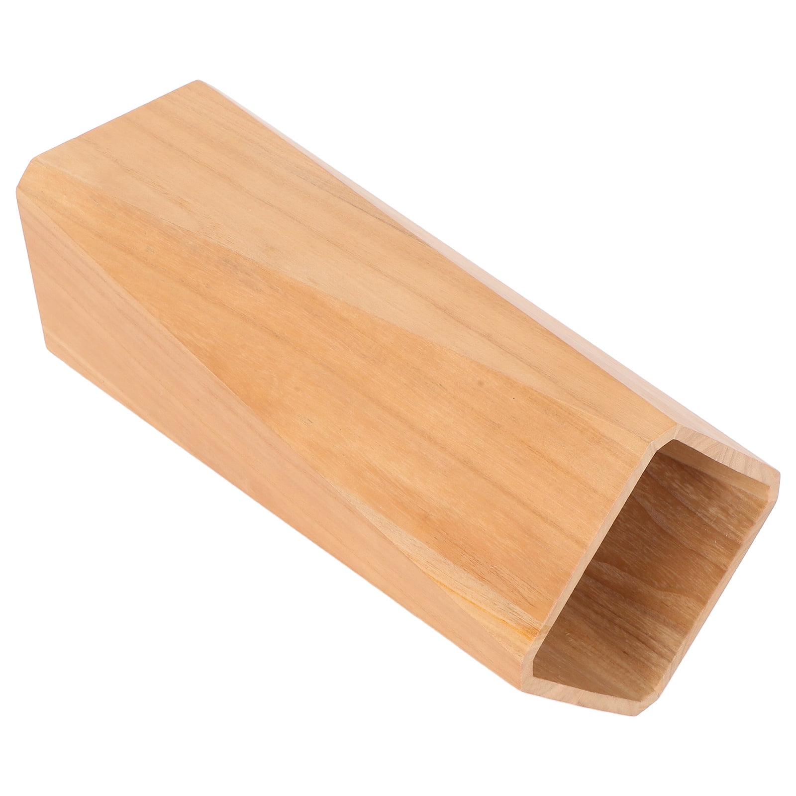 Raindrops Hemoton Large Capacity Wooden Umbrella Stand Holder Stylish Storage Rack for Umbrellas Wood Stand for Indoor Use
