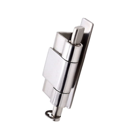 Raindrops Hidden Hinges for Cabinet Doors 1Pcs Silver Square 6*2.1in