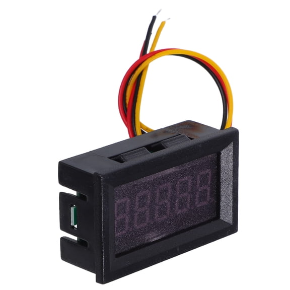 Raindrops High Accuracy Digital Voltmeter 33V 5- Voltage Meter LCD Display Panel High Precision Voltage Meter for Lab Electronic Repairs
