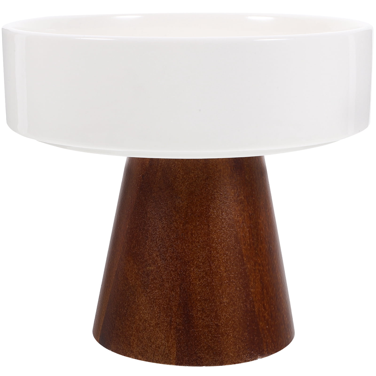 Raindrops High Base Snacks Tray Fruit Footed Bowl Cake Stand for ...
