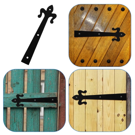 Raindrops Hinged Garage Door Hinges Heavy Duty For Residential Shed Cupboard Easy To Install And Remove