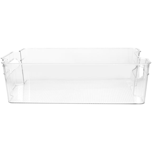 Raindrops Holder Refrigerator Storage Box Beer Storage 30.00X21.00X9.00CM Transparent