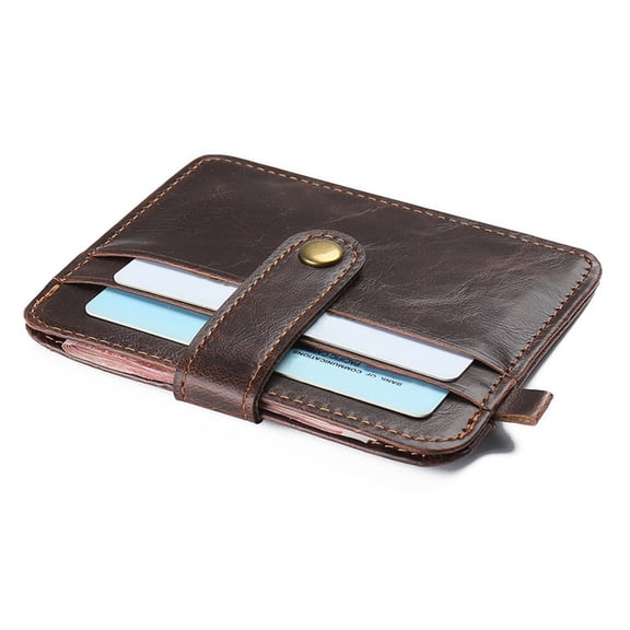 FOMIYES Coffee Closure Wallet for Daily Use - Quick Access, Stylish Design, and Scented