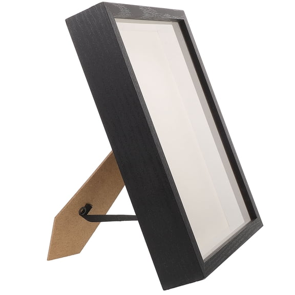 Raindrops Hollow Photo Frame Frames for Pressed Flowers Display Picture Black