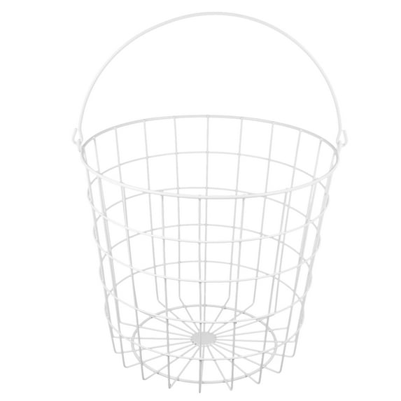 Raindrops Iron Laundry Hamper Storage Basket Reusable Iron Storage Holder for Office and Home