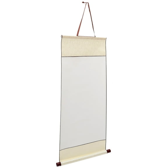 Raindrops  Home Supplies Blank Calligraphy Scroll Paper Drawing Hanging for Child White