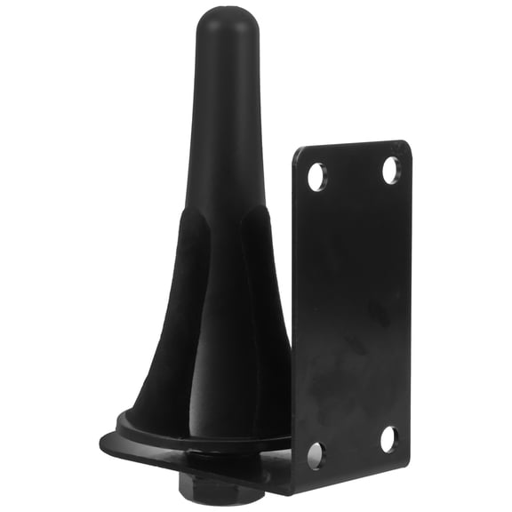 Raindrops Home Wind Instrument Hanger Trumpet Wall Rack Metal Black Stable Support 1Set