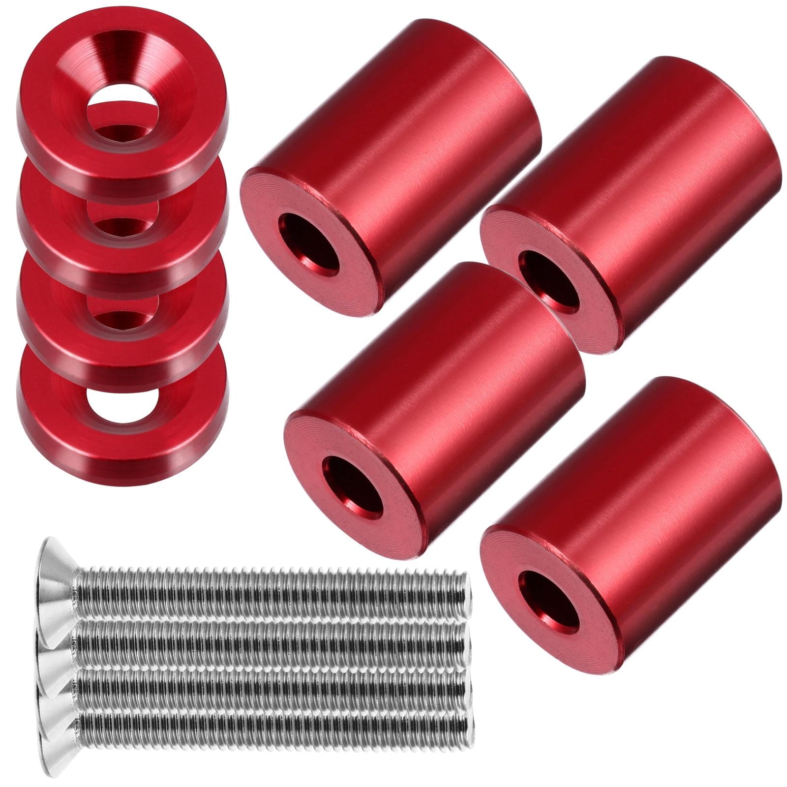 Hood Risers Kit Raindrops 6mm Universal Engine Hood Spacer Riser Kit with Ventilation ...