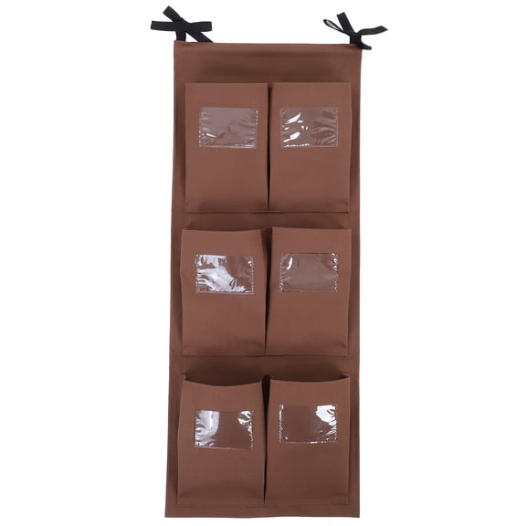 Raindrops Housekeeping Cart Organizer Cleaning Bag for Janitorial Supplies and Tools