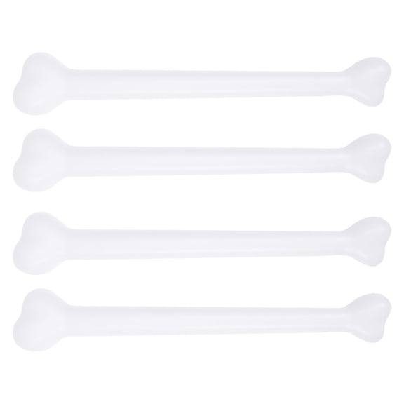FOMIYES 4Pcs Human Bone Yard Decor White Plastic Garden Ornament for Party and Patio Decoration