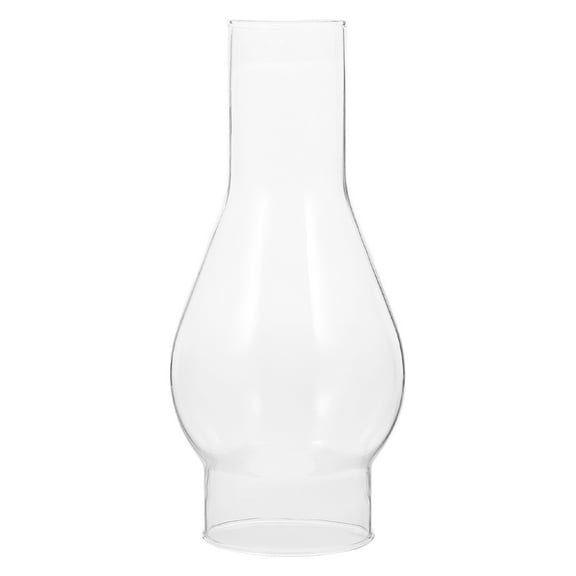 Raindrops Hurricane Lamp Replacement Glass Vintage Kerosene Lamp Shade 16.5 Inch By 7.6 Inch Windproof Oil Lamp Chimney For Emergency Lighting