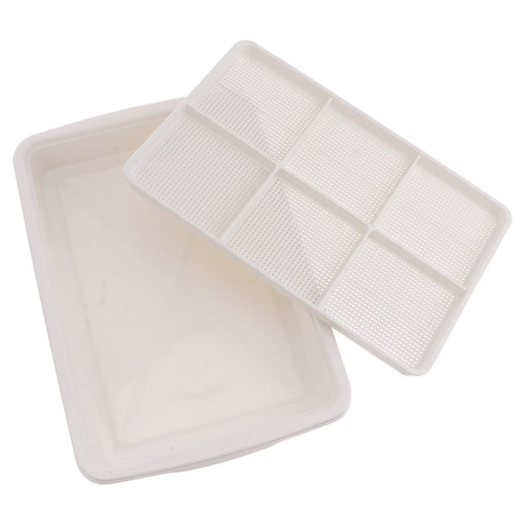 Raindrops  Hydraulic Nail Pot Hydroponic Hidroponia Flat Bottom Planting Disc