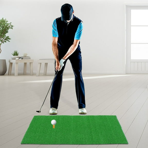 FOMIYES Golf Driving Range Mat Rectangle Green for Friends and Families 1 Set