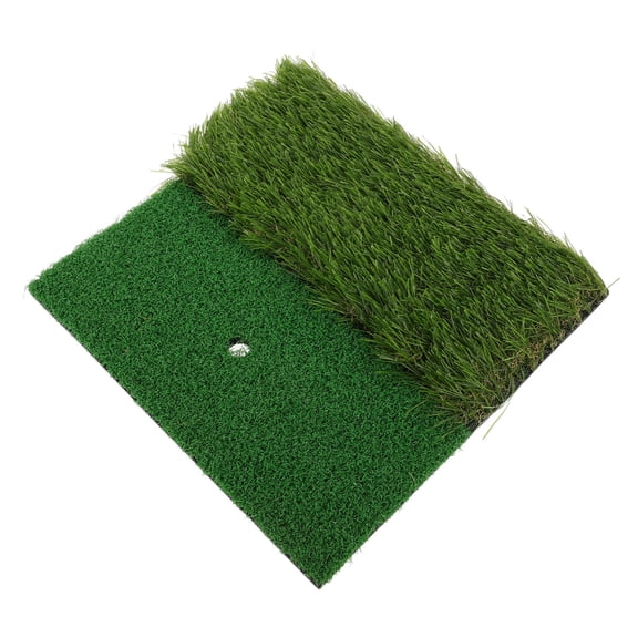 Raindrops  Indoor Golf Mat Hitting Pad Turf Simulation Impact Man Green