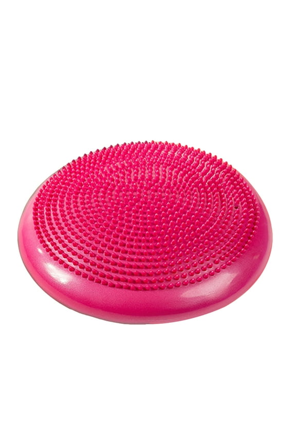 Inflatable Balance Pad Wobble Cushions Lumbar Yoga Mats Pink
