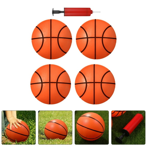 Raindrops Inflatable Basketball Toys 3.93x3.93x3.93in For Childrens Playtime And Family Fun 1 Set