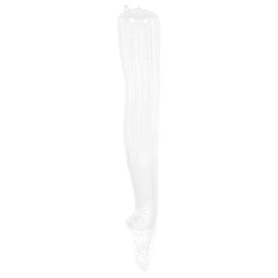 Raindrops Personal Home Use Mannequin Leg Transparent 1Set 32.7X7.1X0.04In