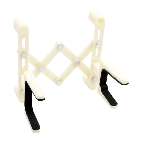 Raindrops Portable Violin Holder Beige ABS with Elegant Design for Storage