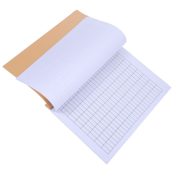 Raindrops Accounting Ledger Book for Daily Use Personal Finance Tracker with Detailed Entry Sheets Paper .5 x 11 inches