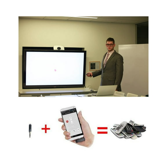 Raindrops Ir Transmitter 1Pcs For Users And Ios Users Control Tv And Projectors