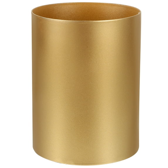 Raindrops Vase Home Decor Golden Cylinder Shaped For Holiday 1Pack 5.1X4.1X4.1In