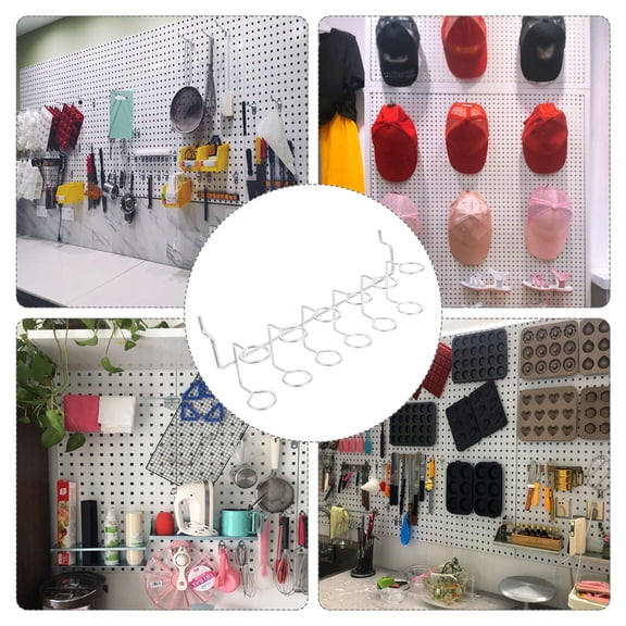 Raindrops Iron Hooks For Pegboard Storage Bedroom Pegboard Hooks Hole Board Hook Pegboard Part Hook Pegboard Iron Hook Peg Board Accessories Hook