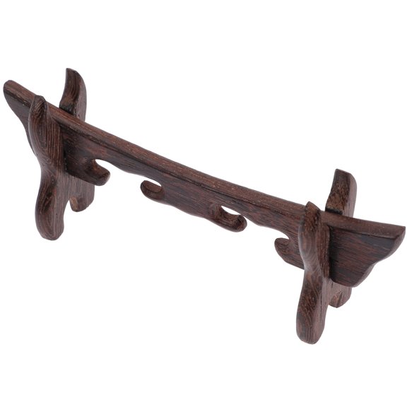 Raindrops Sword Display Rack Coffee 1Set 5.70x2.16x1.57in
